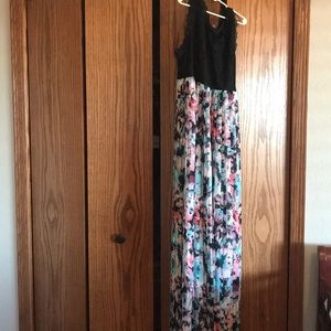 Pinkblush maternity maxi dress